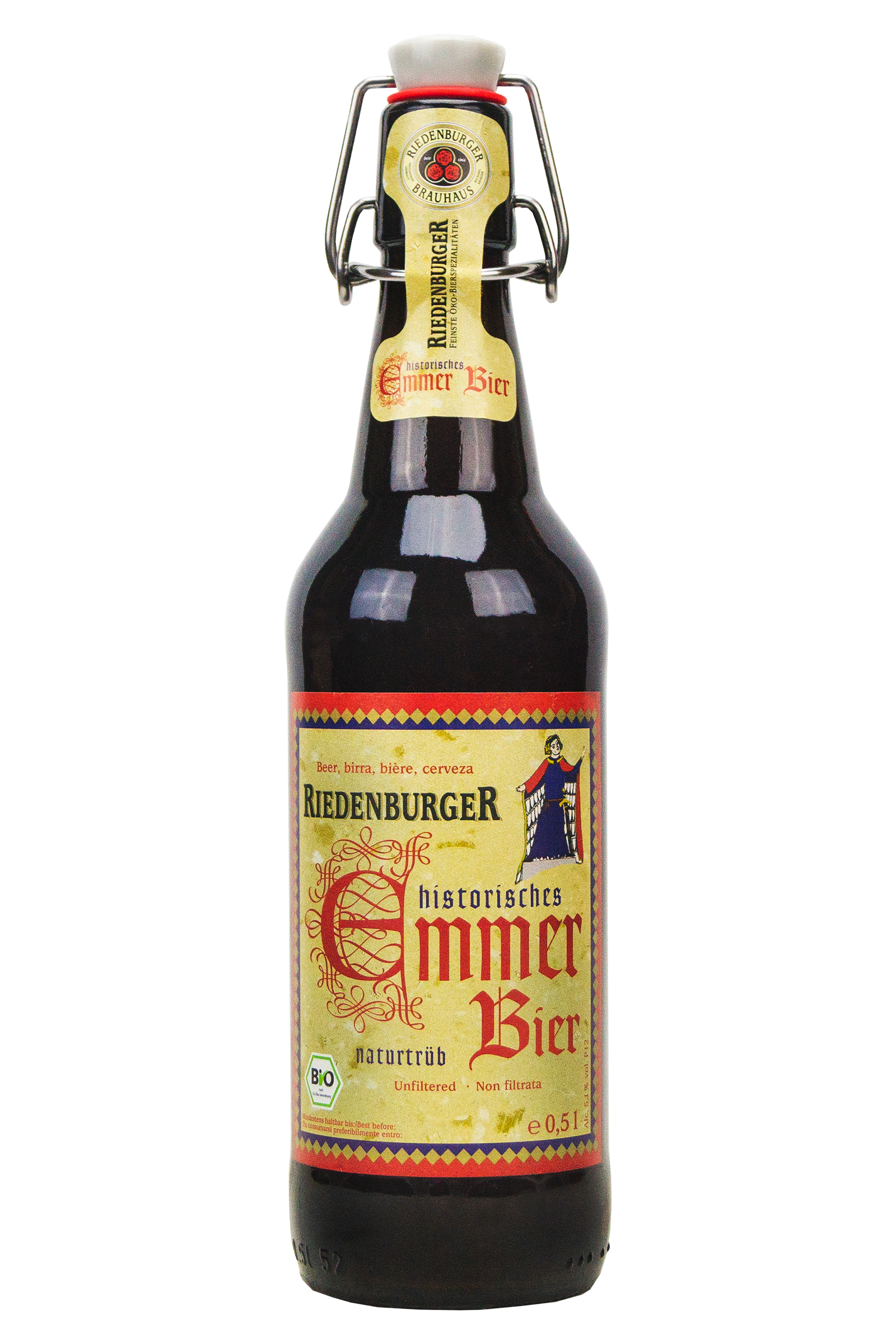 Historisches Emmer Bier naturtüb