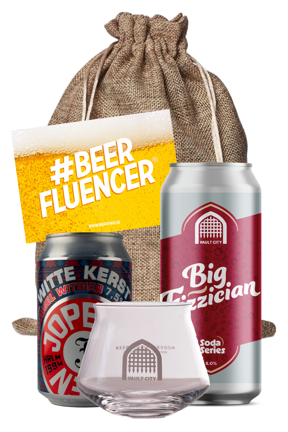 Weihnachtsbeutel Beerfluencer®