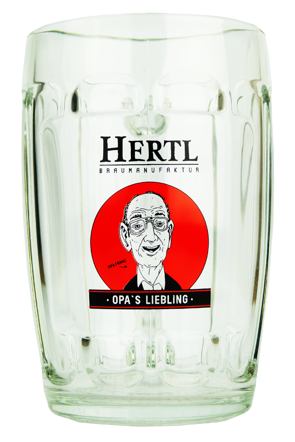 Opa´s Liebling Glaskrug 0,5l