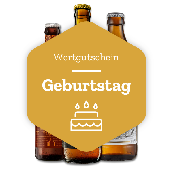 Geburtstags-Gutschein - Postkarte