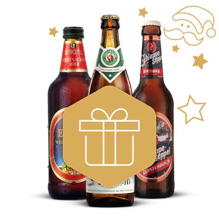 Weihnachtsgeschenk Bierbox