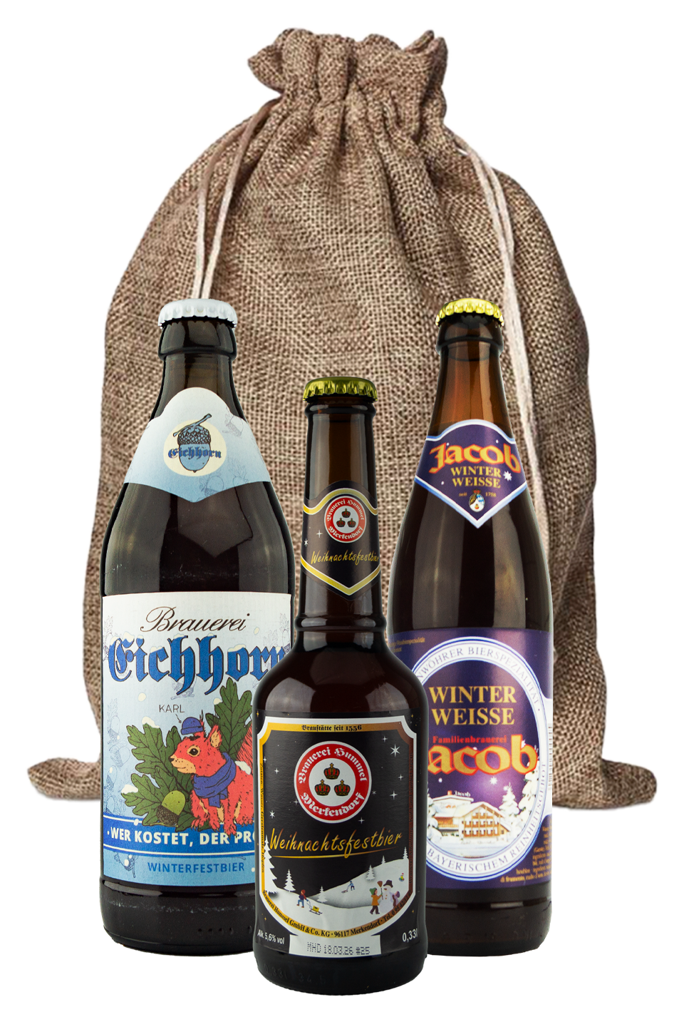 Weihnachtsbeutel Festbiere