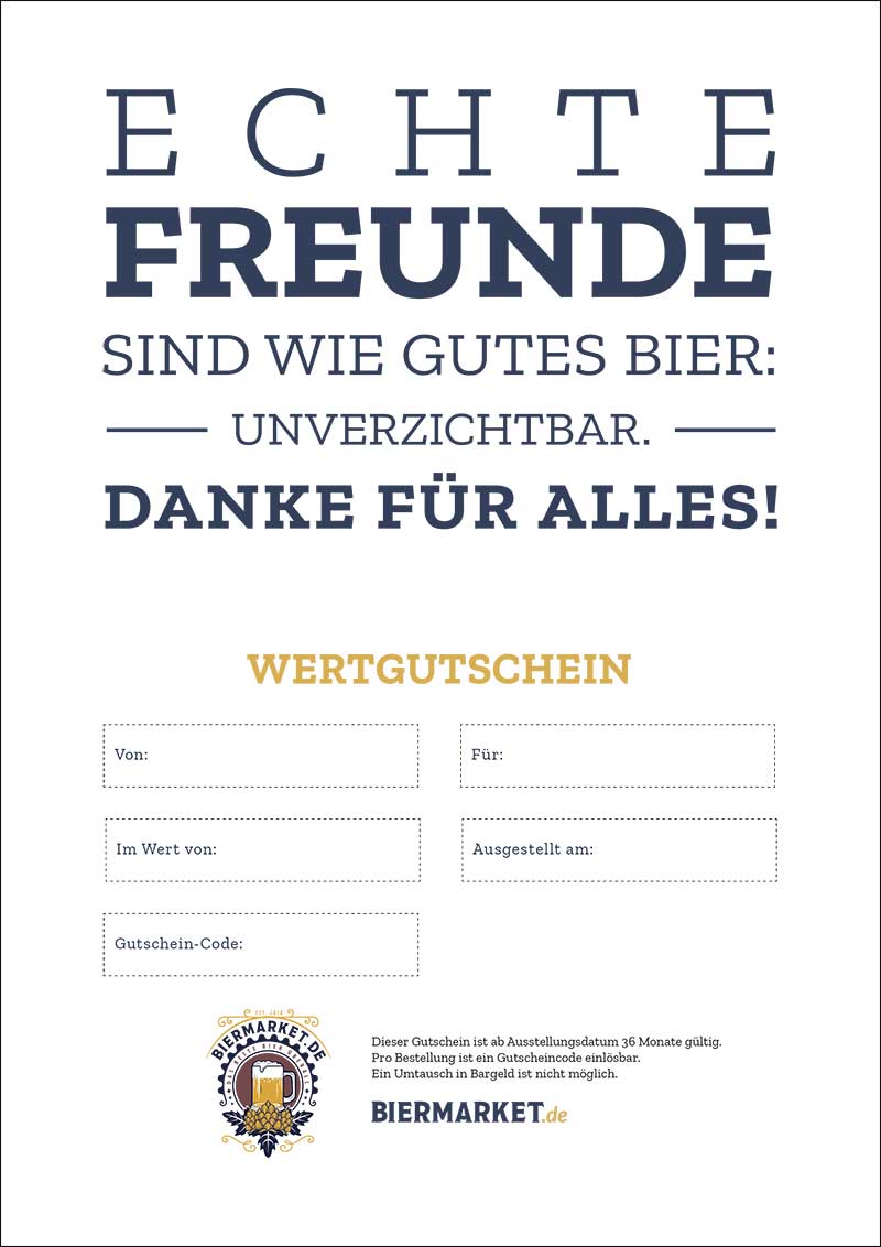 Freunde Gutschein - Digital