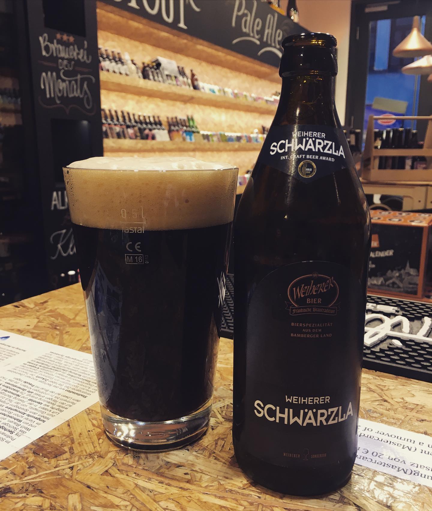 Weiherer Schwärzla - Schwarzbier