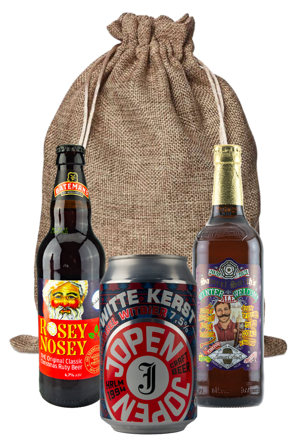 Weihnachtsbeutel Craftbier