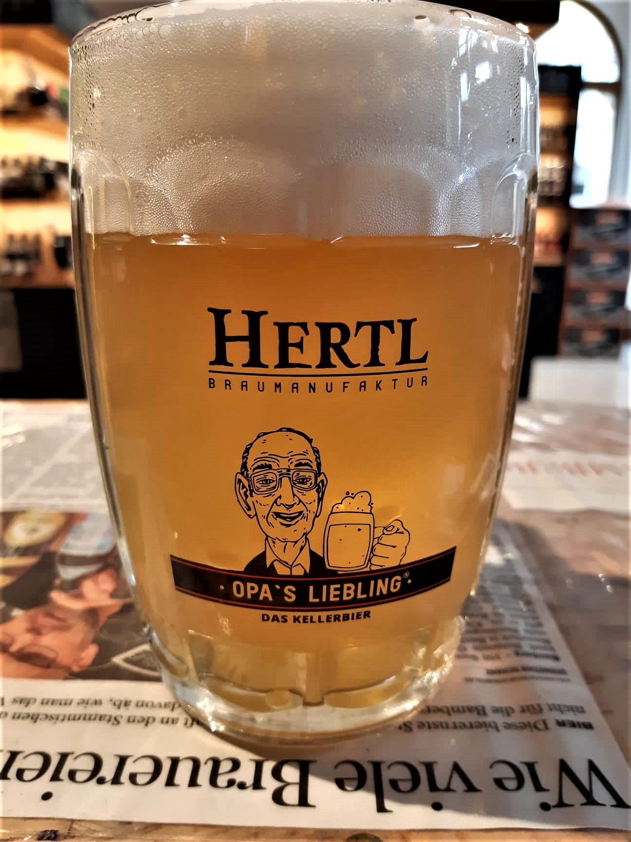 Opas Liebling Kellerbier