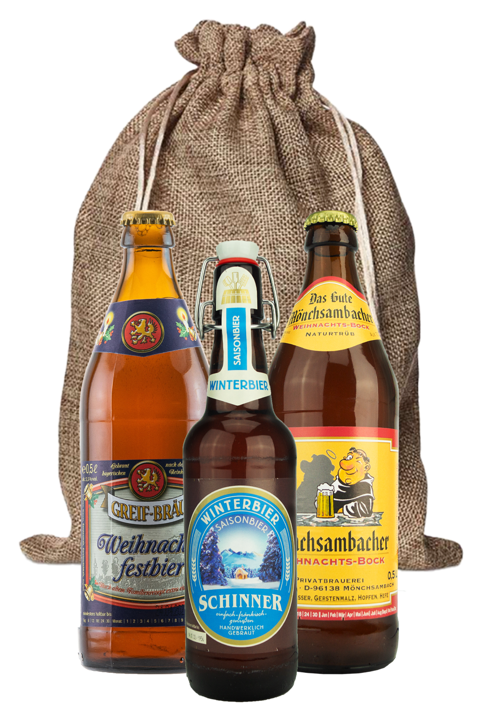 Weihnachtsbeutel Festbiere