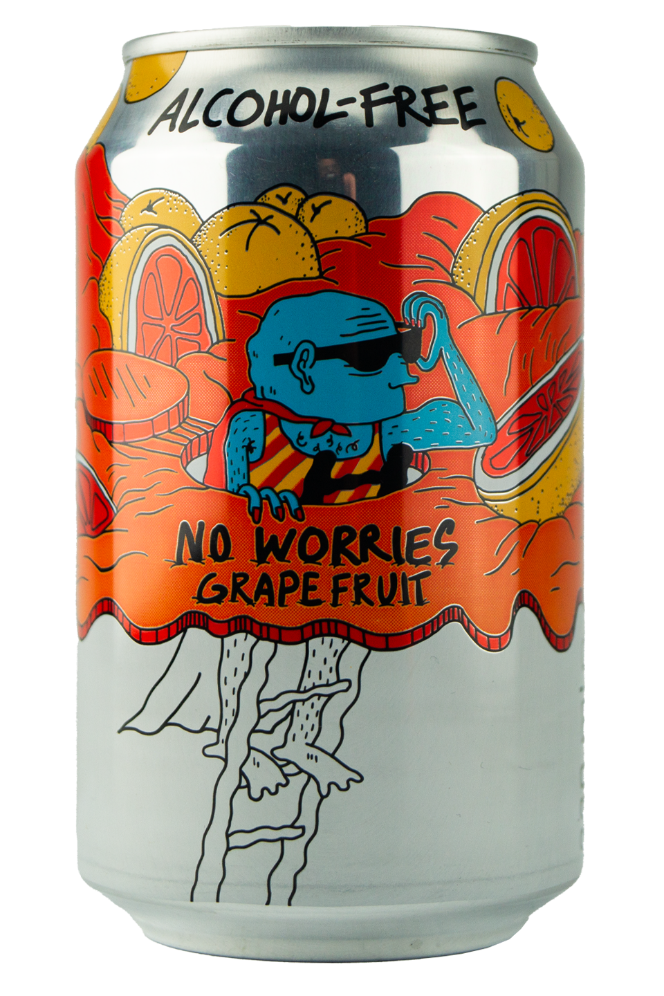 No Worries Grapefruit Alkoholfrei